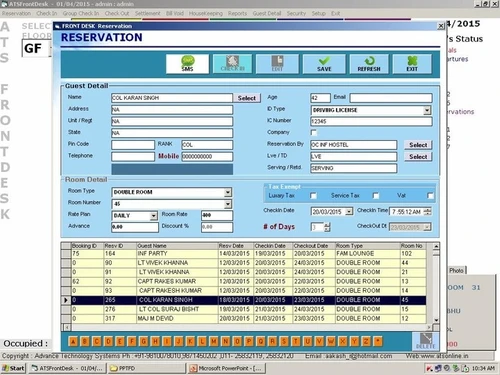 ATS Hotel PMS Software